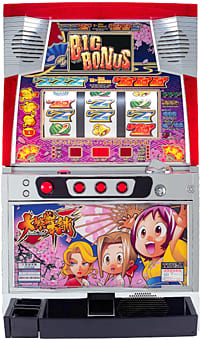 パチスロ実機 オーイズミ 大繁盛本舗 お花見パネル 【4号機/コイン不要