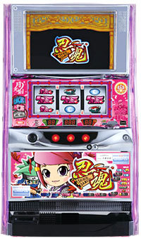 パチスロ実機 大都技研 忍魂 楓Ver