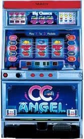 パチスロ実機 メーシー CCエンジェル 【4号機/アウトボックスなし】