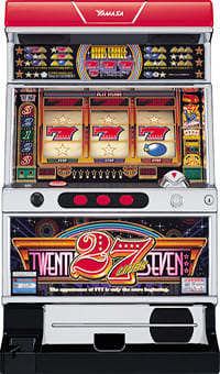 パチスロ実機 山佐 トゥエンティーセブンR 【4号機/アウトボックス
