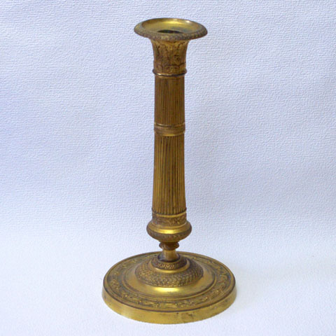 フランス アンティーク 真鍮製キャンドルスタンド