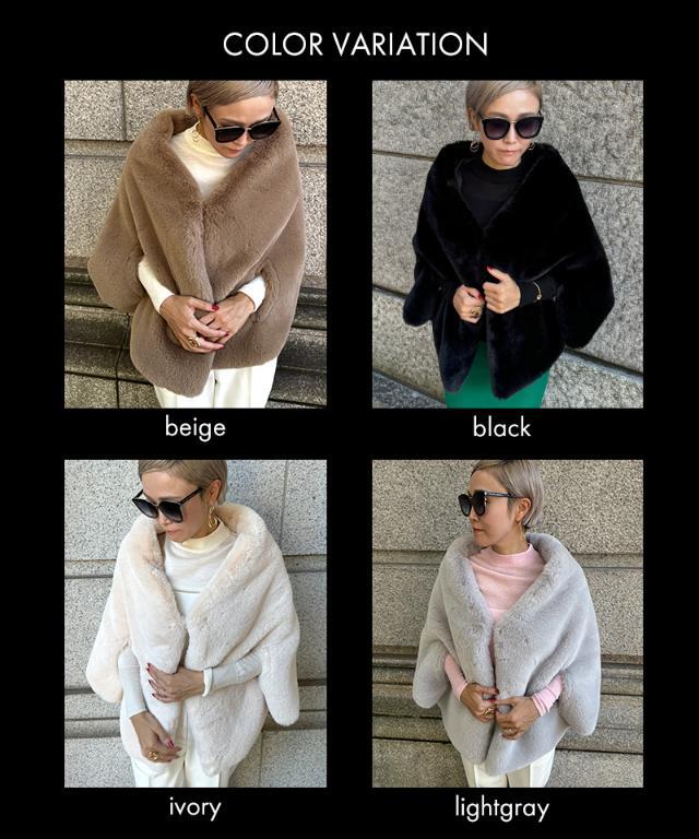 リッチボリュームファーケープ｜JENNE(ジェンヌ)公式通販：パリ