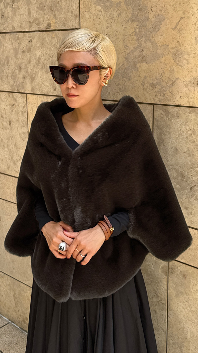 リッチボリュームファーケープ｜JENNE(ジェンヌ)公式通販：パリ