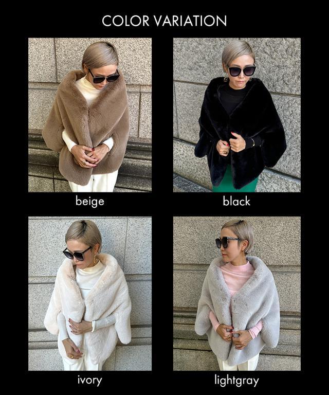 リッチボリュームファーケープ｜JENNE(ジェンヌ)公式通販：パリ