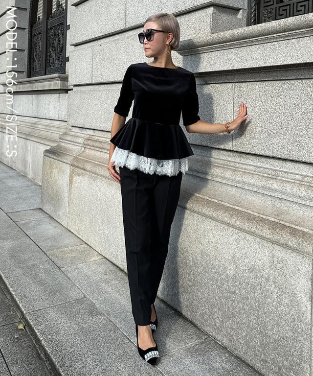 レースペプラムトップス｜JENNE(ジェンヌ)公式通販：パリジェンヌの