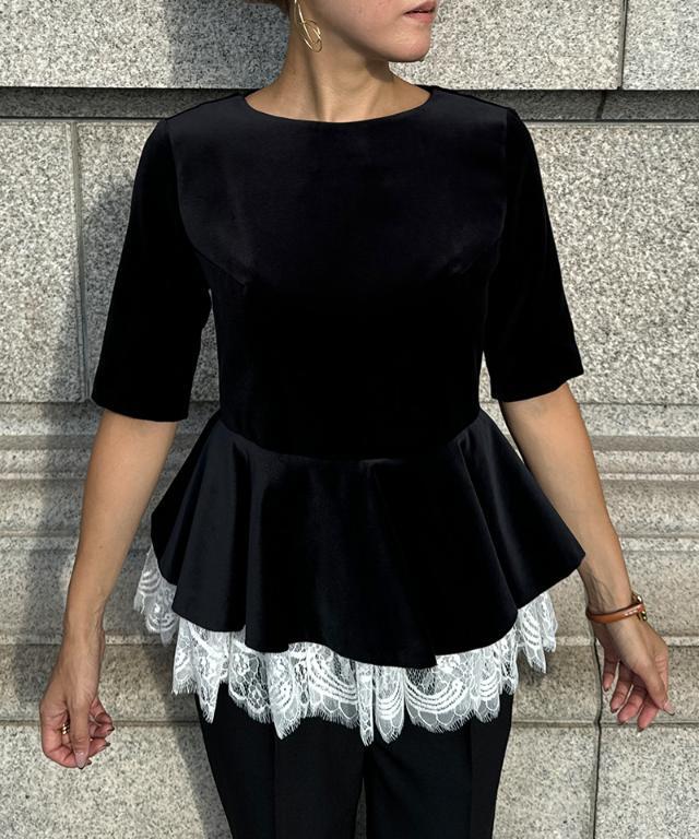 レースペプラムトップス｜JENNE(ジェンヌ)公式通販：パリジェンヌの