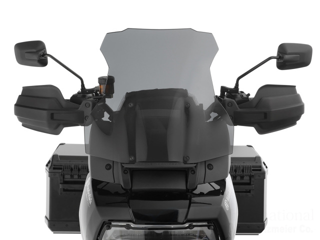 パンアメリカ用パワーブロンズ製ウインドシールド ハーレー Pan