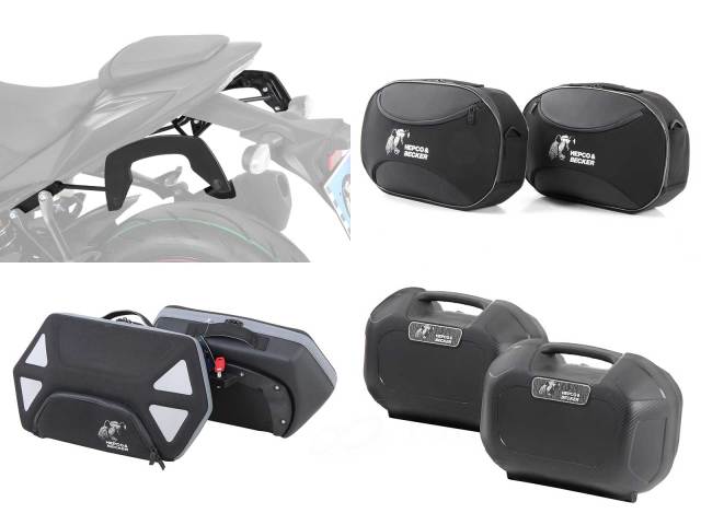 SUZUKI用 ヘプコ＆ベッカー ホルダー+バックセット C-Bow + StreetNEO