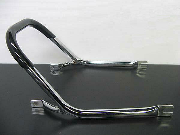 GS400 ゴム巻き タンデムバー （黒）