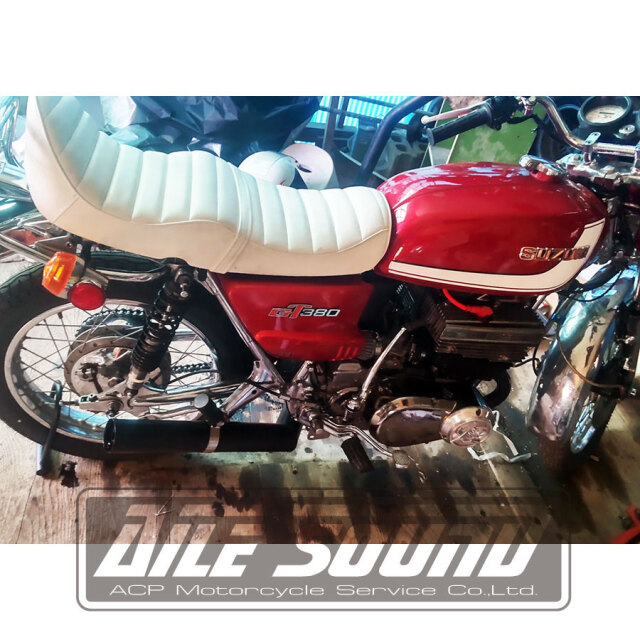 GT380 エルサウンド ショート管 ブラック マフラー