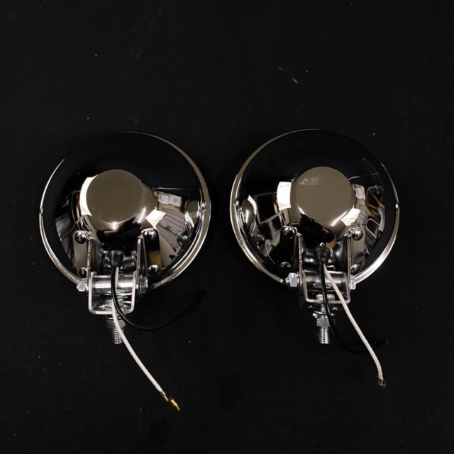 デュアルカウル ライト クリアー メッキ 2個セット