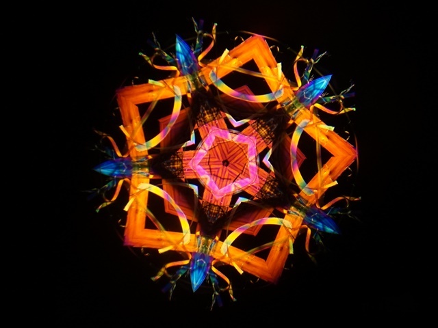 1782-1】細野朝士/オイル＆ドライ万華鏡/2ミラー5ポイントAタイプ ペロル