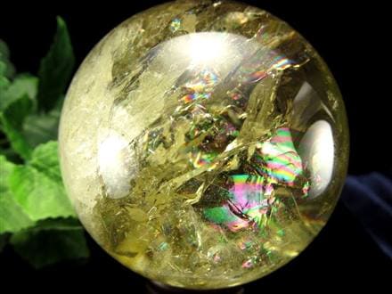 ☆大人気スフィア!!☆爽やかなライトカラー☆透明感抜群＆虹入り！☆金