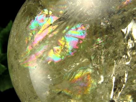 ☆大人気スフィア!!☆爽やかなライトカラー☆透明感抜群＆虹入り！☆金