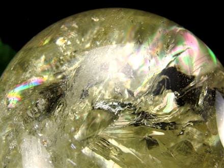 ☆大人気スフィア!!☆爽やかなライトカラー☆透明感抜群＆虹入り！☆金