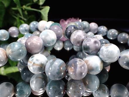 ☆濃密な紫美！波模様鮮やか☆幻のラリマー☆カリブ海に咲いた紫の奇跡