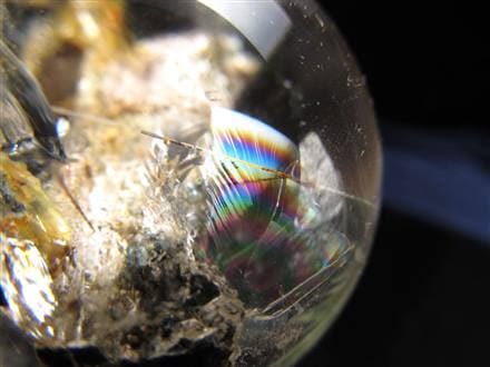 激レア 透明度高 ガーデン ルチルクォーツ 美しい 天然石 金運 財運