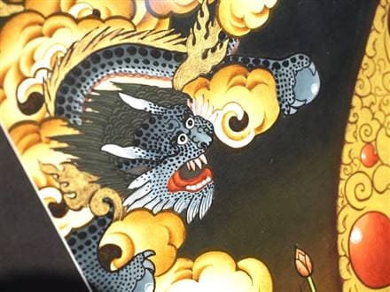 ◇現地より直送！職人による肉筆◇貴重な本物・曼荼羅（マンダラ