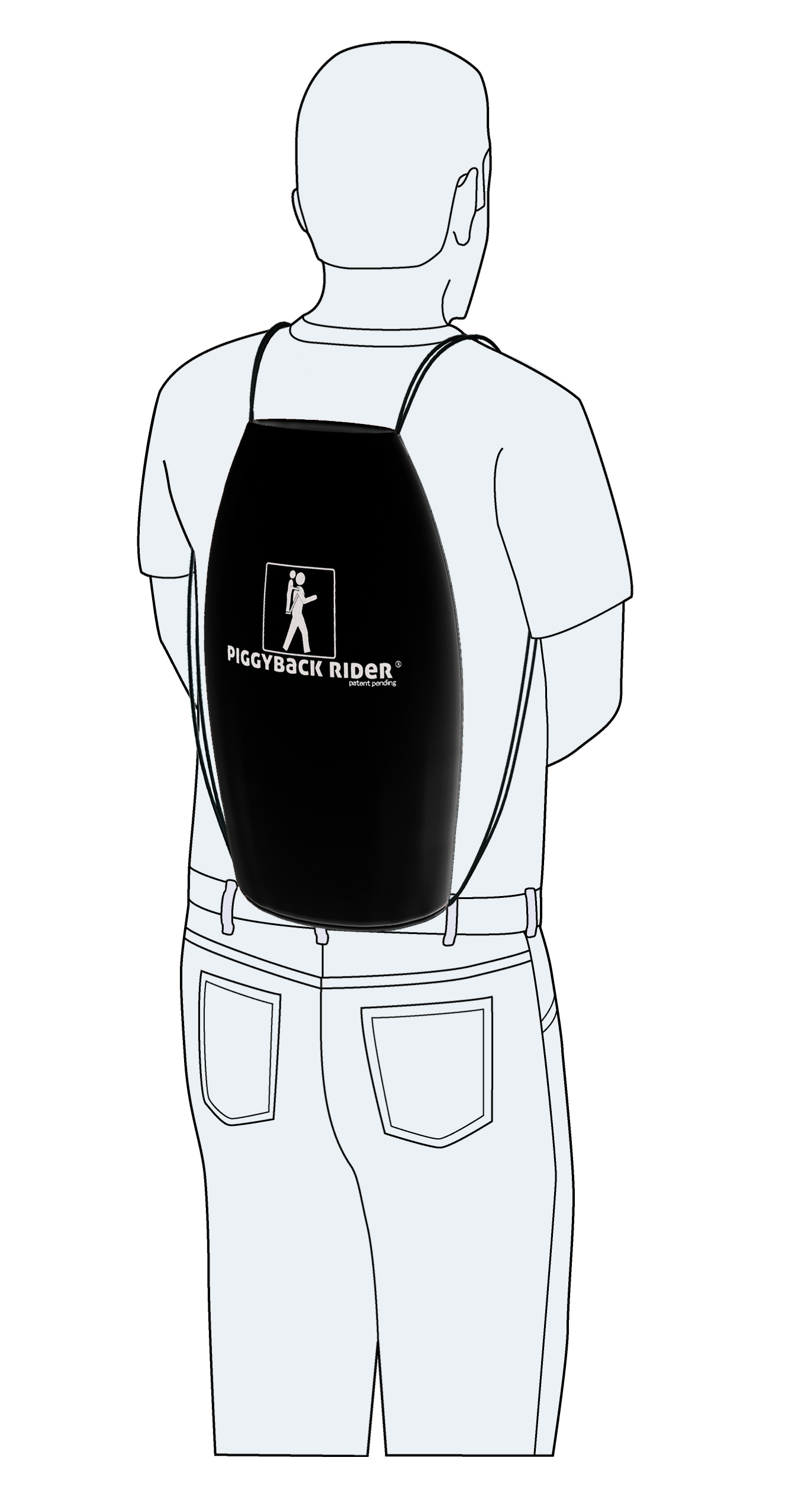 ピギーバックライダー 専用収納バッグ