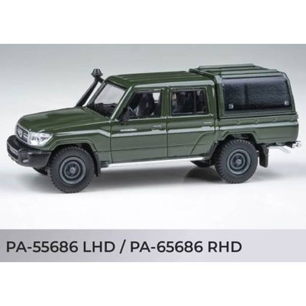 PARA64 1/64 トヨタ ランドクルーザー ダブルキャブ ピックアップ LC79