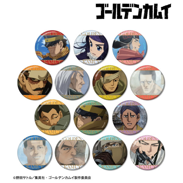 TVアニメ『ゴールデンカムイ』トレーディング場面写ホログラム缶バッジ