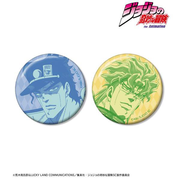 ジョジョの奇妙な冒険 スターダストクルセイダース空条承太郎&DIO 缶