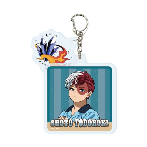 僕のヒーローアカデミア 2連アクリルキーホルダー 轟 焦凍 アメリカン