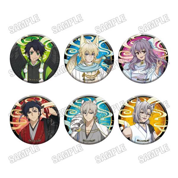 TVアニメ「終わりのセラフ」 描き下ろし缶バッジコレクション[百鬼夜行