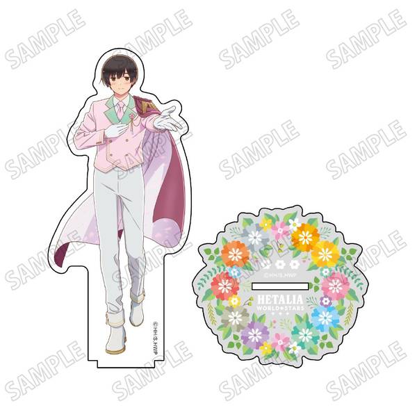 ヘタリア World☆Stars描き下ろしBIGアクリルスタンド【フラワー