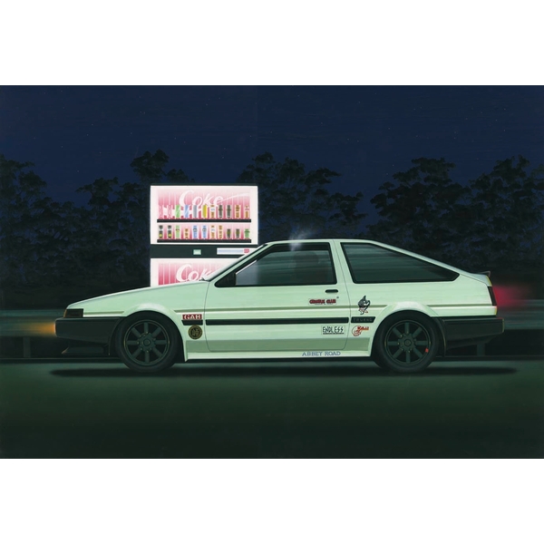 フジミ 1/24 峠シリーズNo.3 トヨタ ハチロクトレノ AE86 スケール