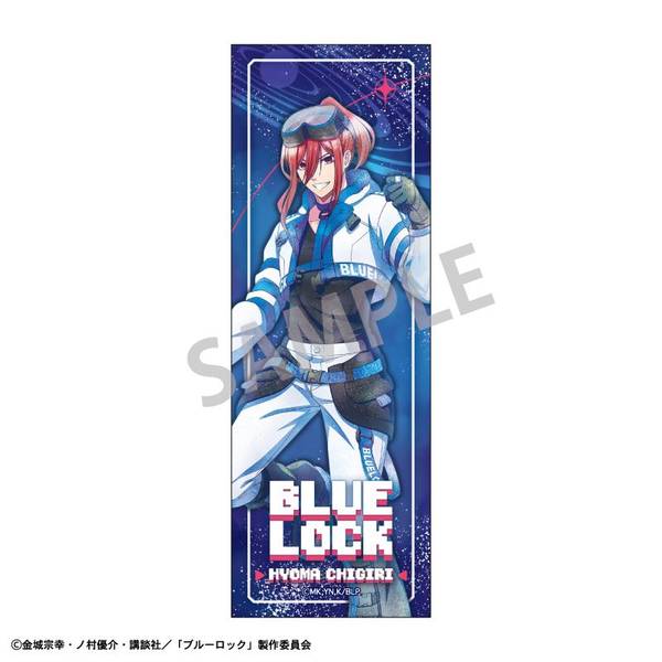 ブルーロック ロングスクエア缶バッジ 糸師 冴／サイバーパンク