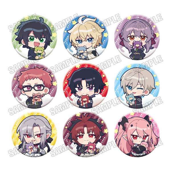 TVアニメ「終わりのセラフ」 描き下ろし缶バッジコレクション[百鬼夜行