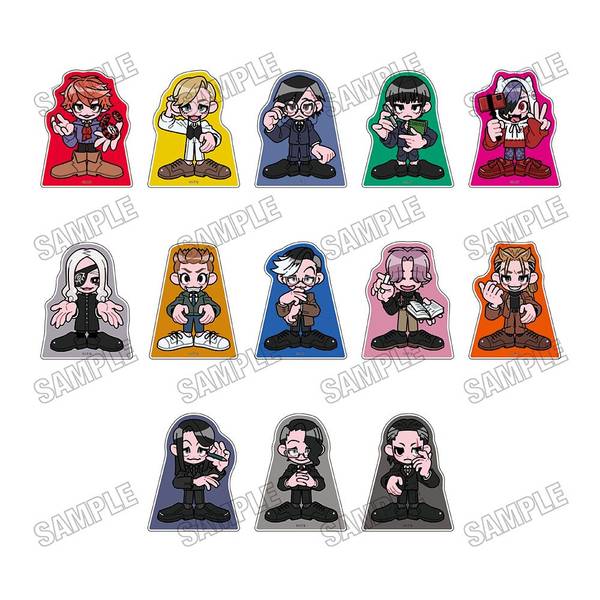 ジャンケットバンク』描き起こしステッカーコレクション 13個入BOX