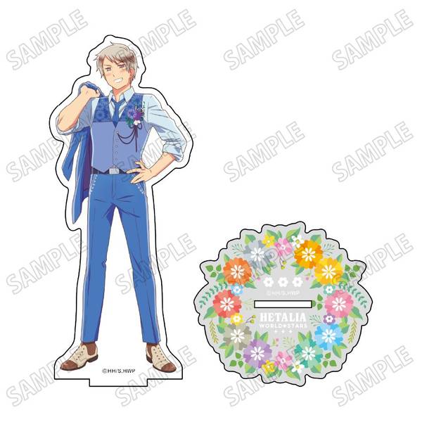 ヘタリア World☆Stars描き下ろしBIGアクリルスタンド【フラワー