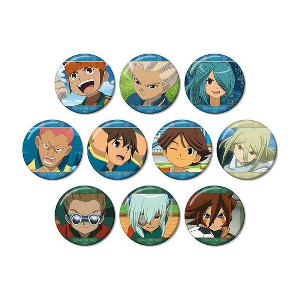 イナズマイレブントレーディング場面写缶バッジ 脅威の侵略者編ver. 10