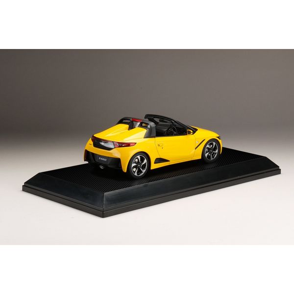 ホビージャパン 1/18 ホンダ S660 α カーニバルイエローII 完成品