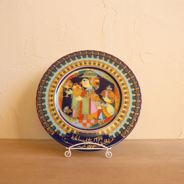 ビョルン・ウィンブラッド クリスマスプレート | 北欧ビンテージ雑貨の