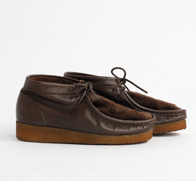 HTS UPPER SHEEPSKIN HIGH-CUT WALLABEE アッパーシープスキン