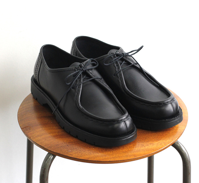 KLEMAN クレマン PADROR (PADRE) パドラー チロリアンシューズ BLACK