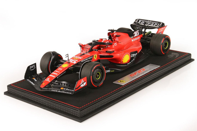 BBR 231816DIE 1/18 Ferrari SF-23 Baharain GP 2023 C.Leclerc