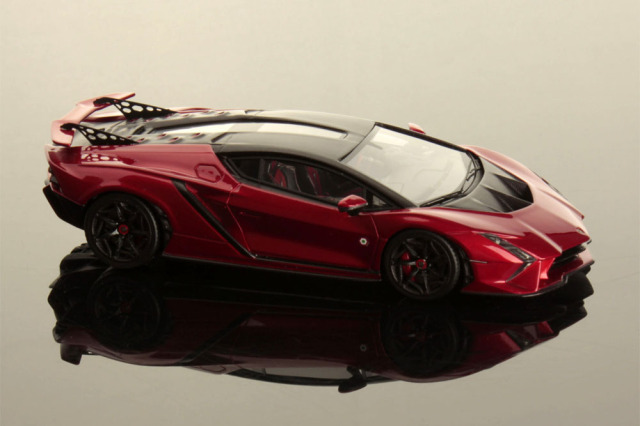 ルックスマート LS547A 1/43 ランボルギーニ インヴェンシブル ロッソ