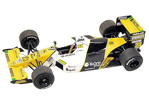 TAMEO kit TMK104 Minardi Cosworth M189 British GP 1989 ミニカー