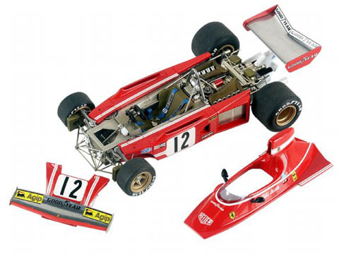 TAMEO kit TMK355 Ferrari 312B3 Olanda GP 1974 ミニカー専門店