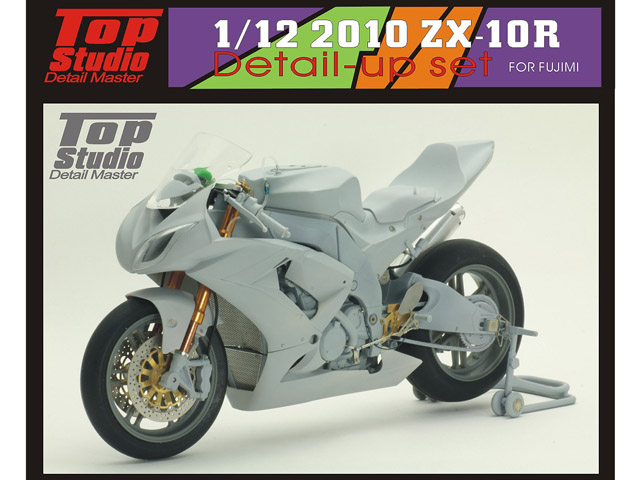 TOP STUDIO TD23090 1/12 Kawasaki ZX10-R 2010 Detail-up set