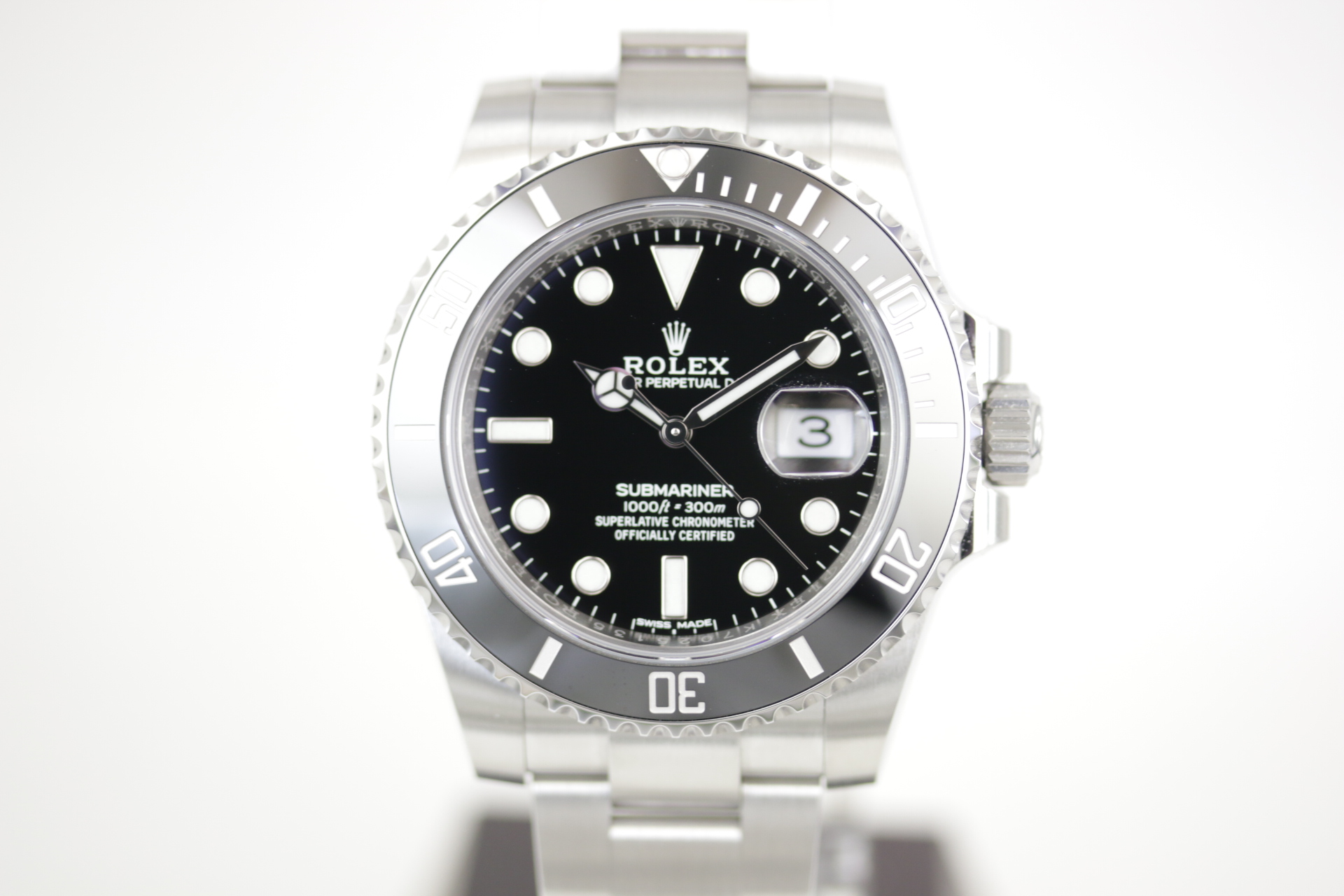 サブマリーナデイト 116610LN ランダム番 Raising time （ライジング