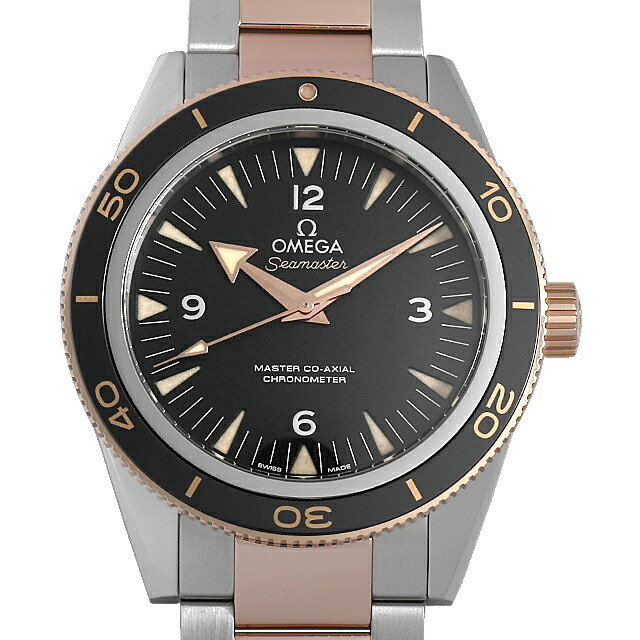 233.20.41.21.01.001 ブラック OMEGA（オメガ）シーマスター300