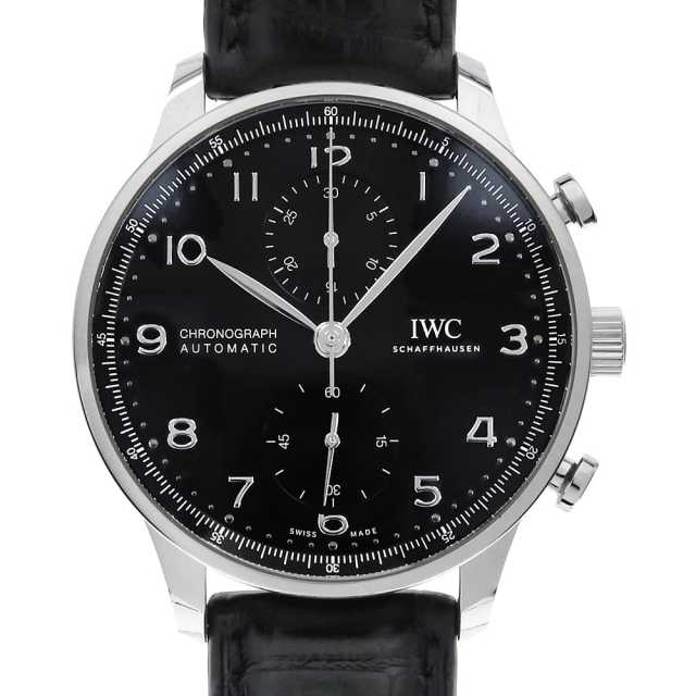IW371609 ブラック IWC ポルトギーゼ クロノグラフ 新品 | 東京・大阪