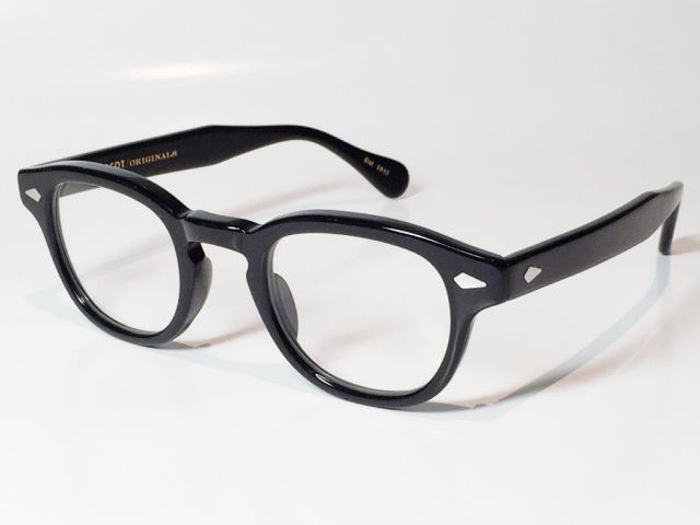 MOSCOT モスコット LEMTOSH レムトッシュ size:44 黒（ Black ）メガネ