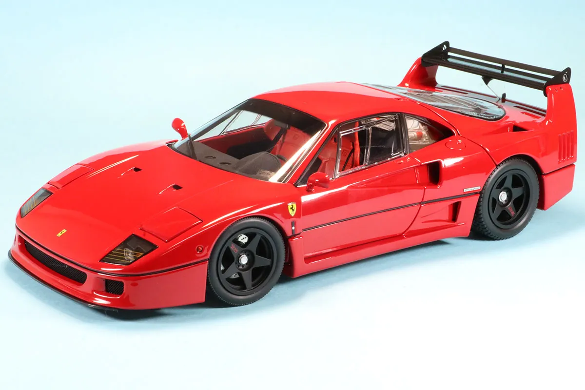 京商 1/18 フェラーリ F40 ライトウェイト LMウイング レッド