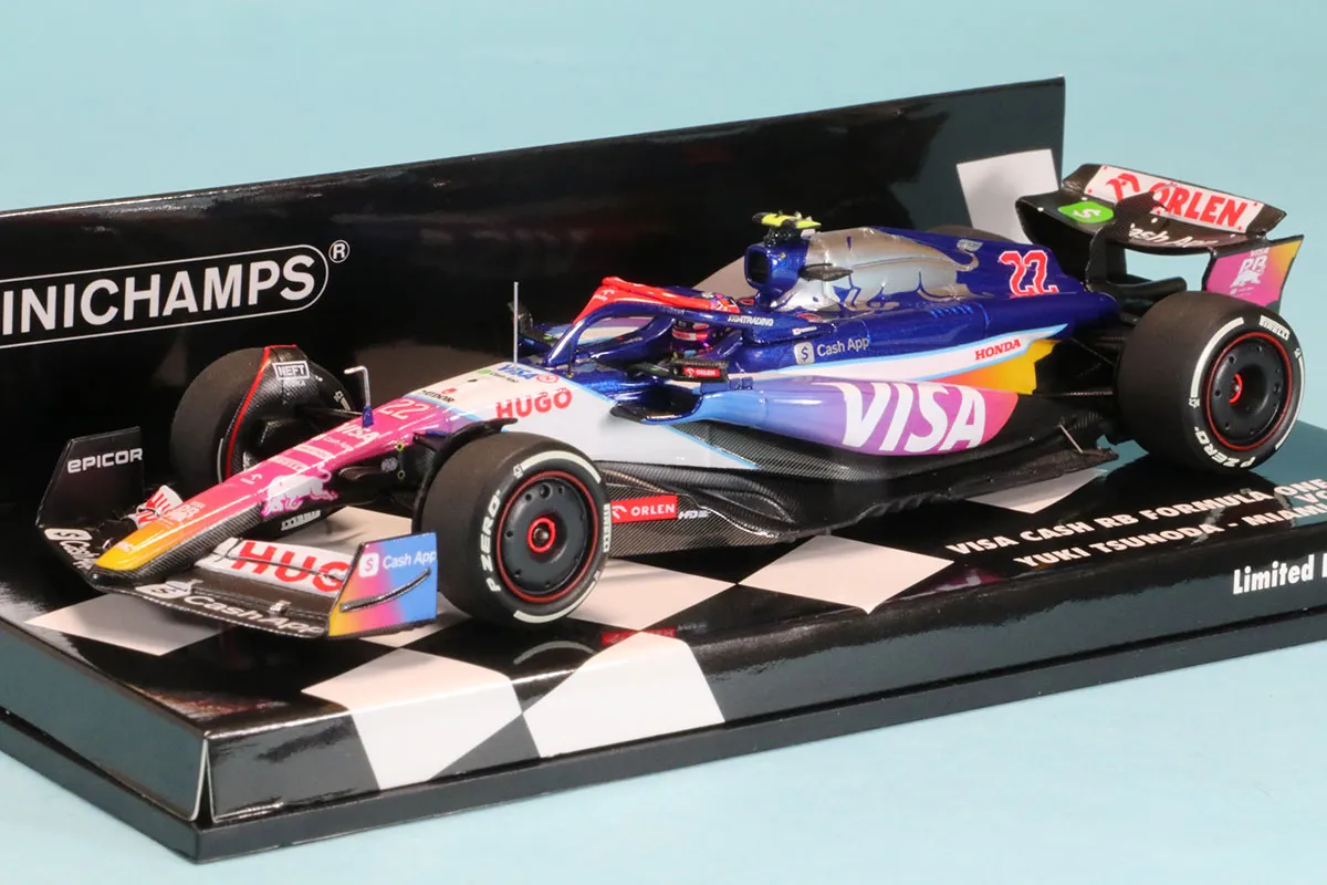 F1 ミニカー 1/43 角田裕毅 4台セット PMA Spark F1 ミニカー 1/43